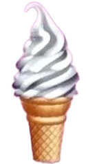 blueberry soft serve