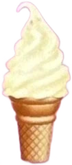 cake batter soft serve