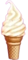 orange soft serve