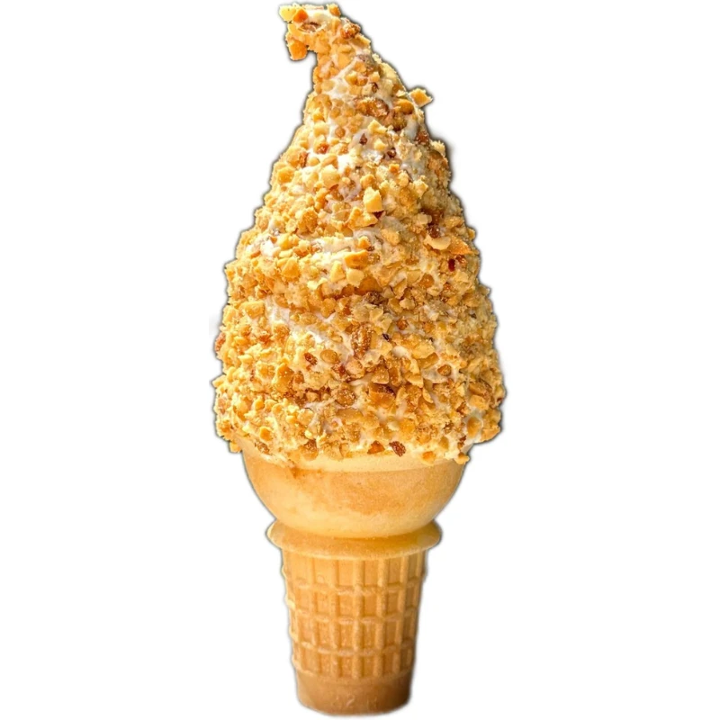 cone with nuts at twistee treats stuart